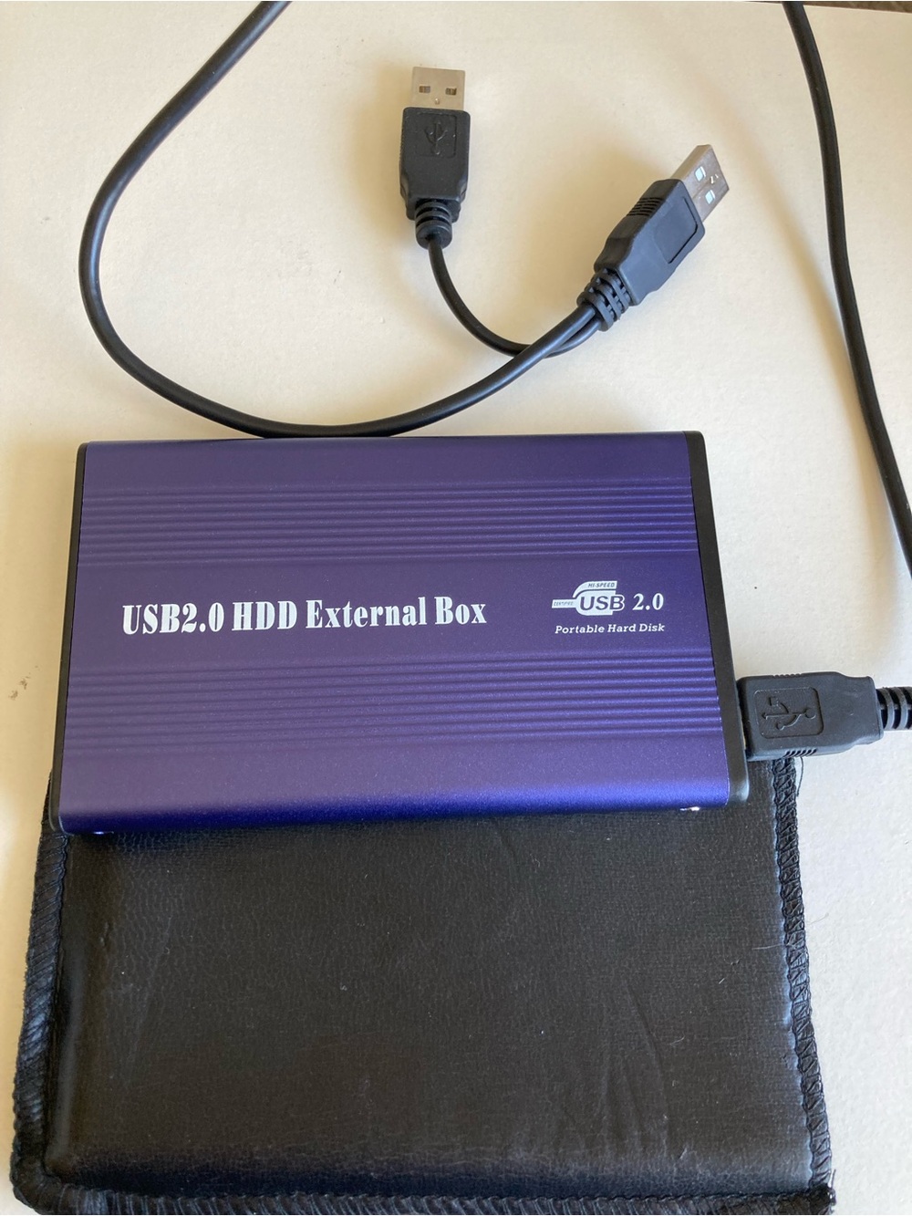 Portable Hard Drive, Compact Size, Hi-Speed, USB 2.0, 60GB capacity